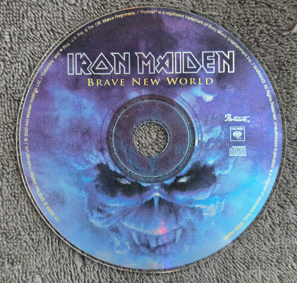IRON MAIDEN BRAVE NEW WORLD CD