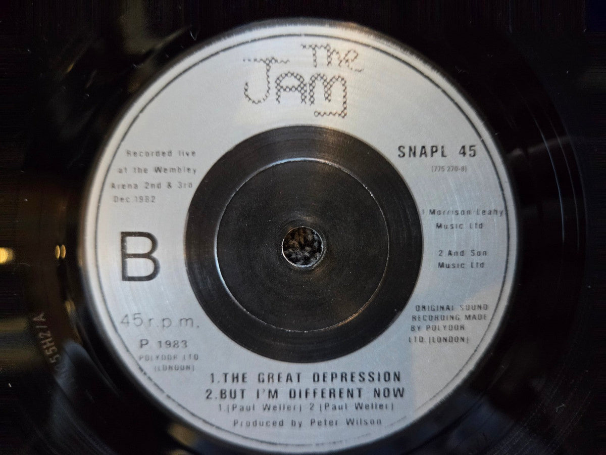 JAM SNAP 2LP W/ 45 IMPORT NETHERLANDS PAUL WELLER