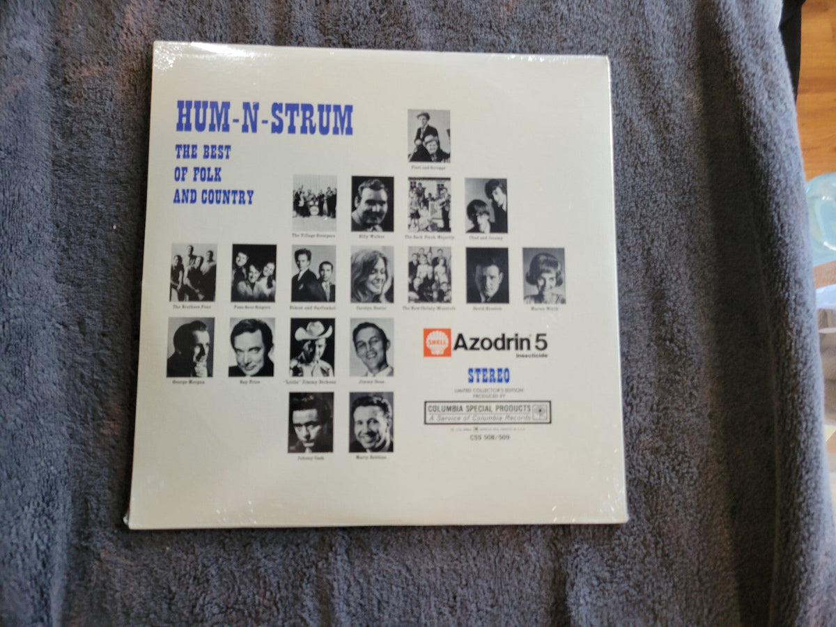 HUM N STRUM THE BEST OF FOLK AND COUNTRY NEW SEALED JOHNNY CASH FLAT SCRUGGS