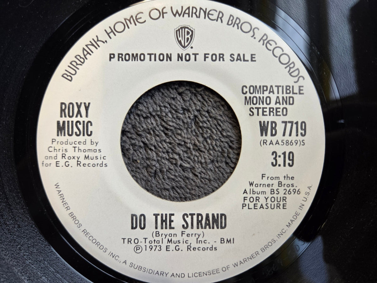 ROXY MUSIC DO THE STRAND WHITE LABEL PROMO WB 7719 WLP