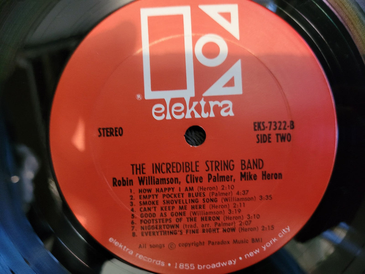 INCREDIBLE STRING BAND S/T RED BIG E ELEKTRA LABEL SELF TITLED