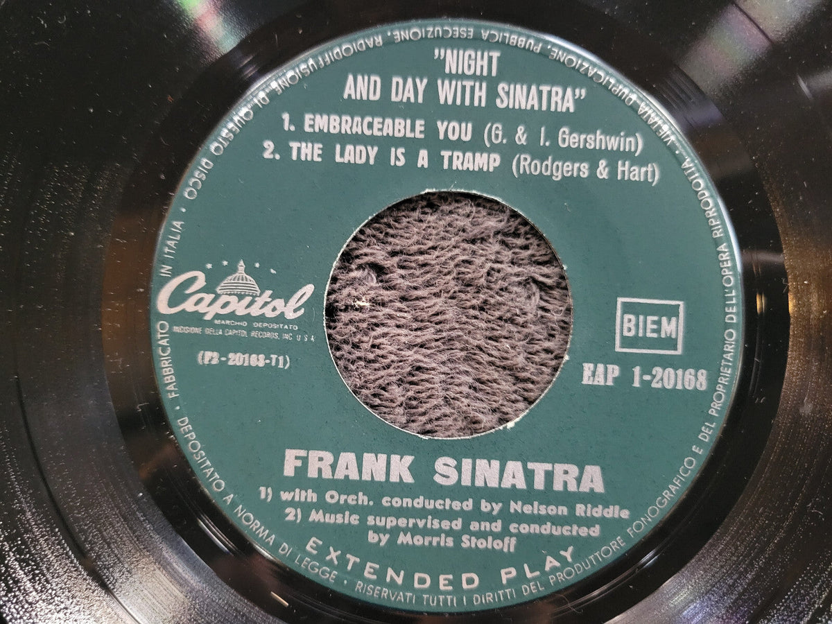 FRANK SINATRA NIGHT AND DAY ITALY IMPORT
