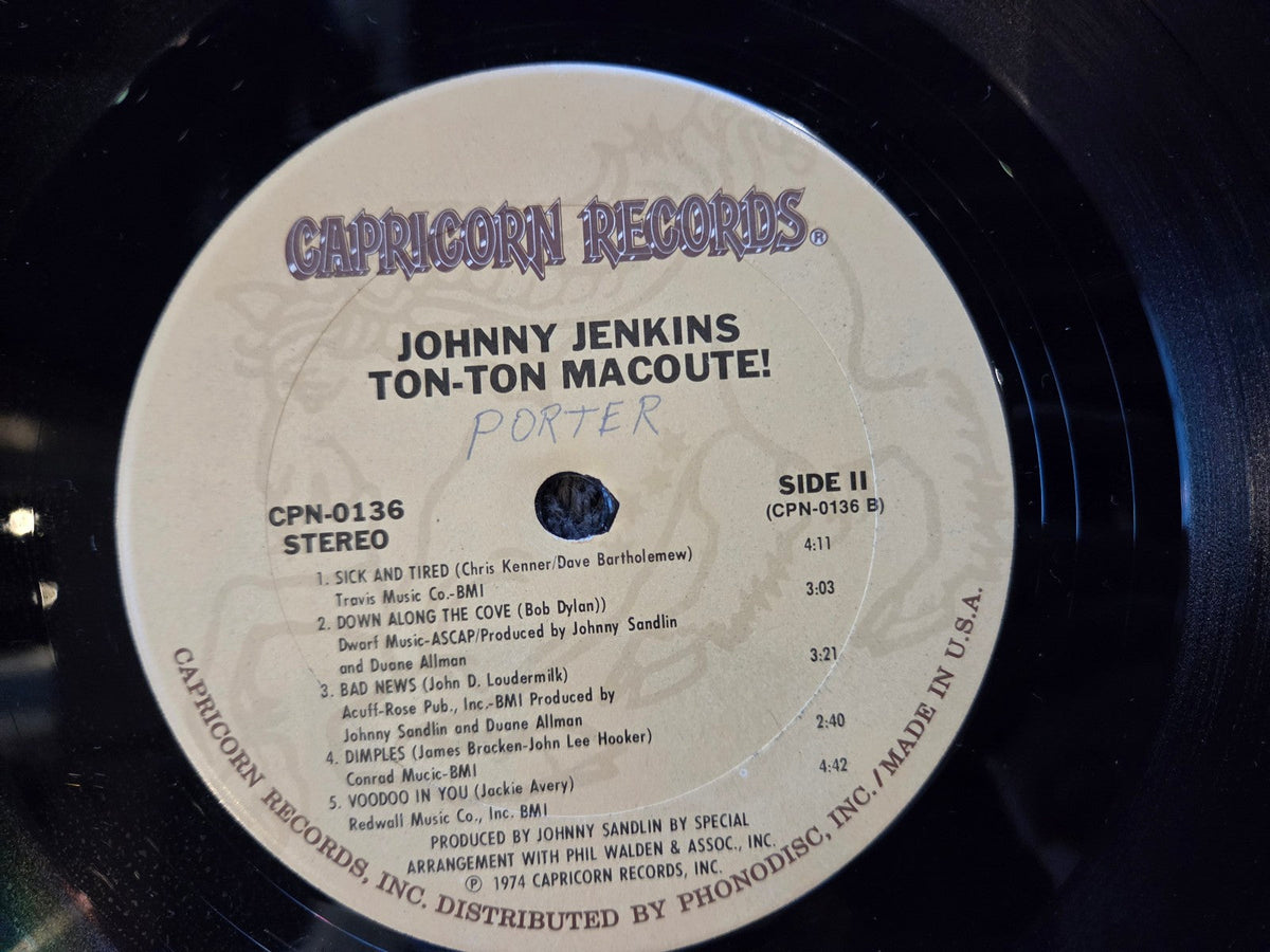 JOHNNY JENKINS TON TON MACOUTE CAPRICORN MACOUTE!