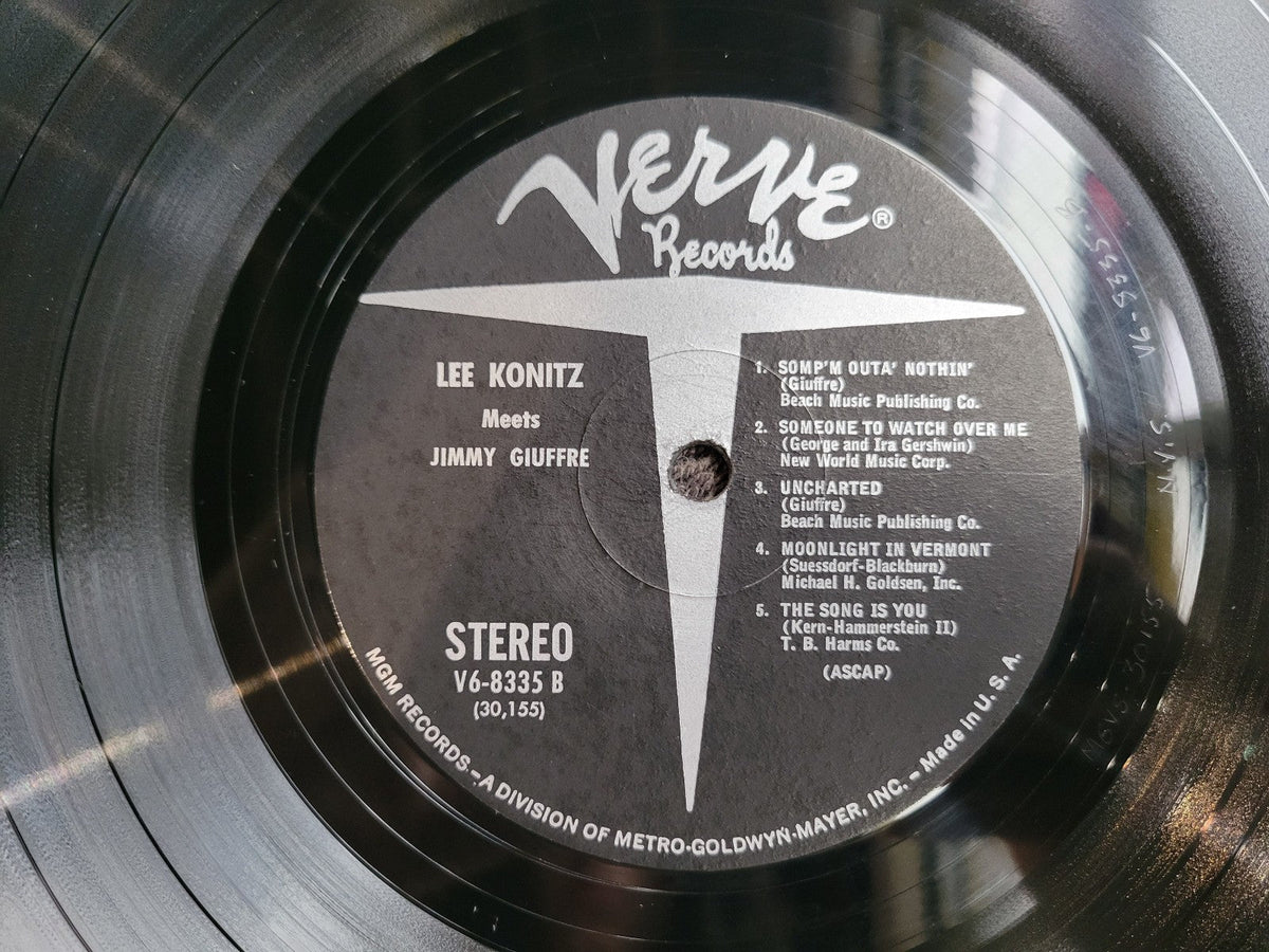 LEE KONITZ MEETS JIMMY GIUFFRE MONO