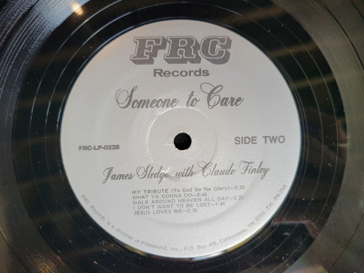 JAMES SLEDGE WITH CLAUDE FINLEY SOMEONE TO CARE