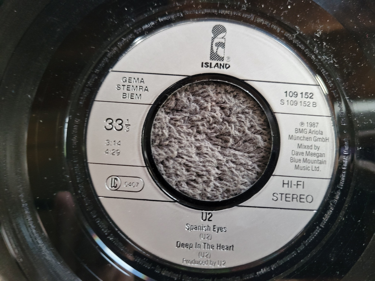 U2 I STILL HAVENT FOUND WHAT GER IMP 7"
