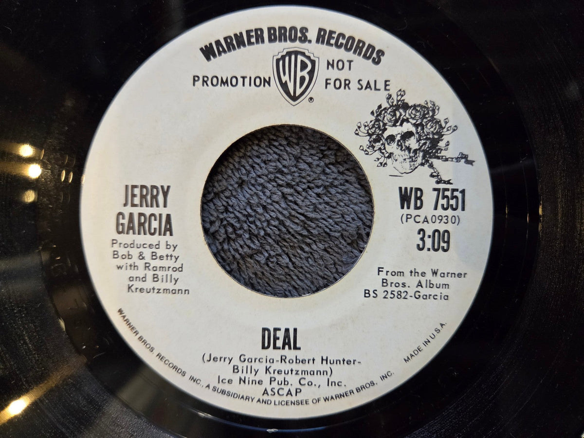 JERRY GARCIA THE WHEEL WHITE LABEL PROMO WLP DEAL GRATEFUL DEAD