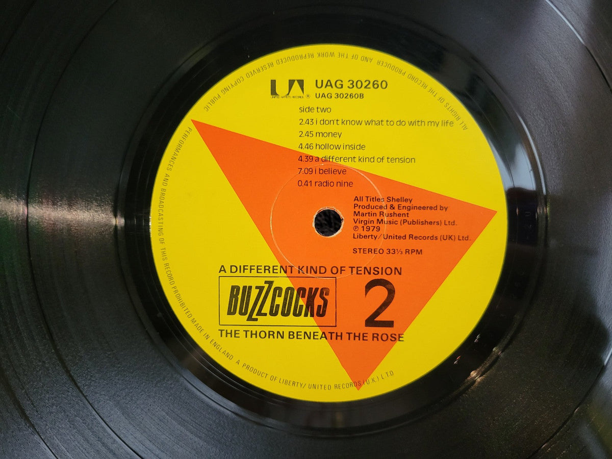BUZZCOCKS A DIFFERENT KIND OF TENSION UK IMPORT
