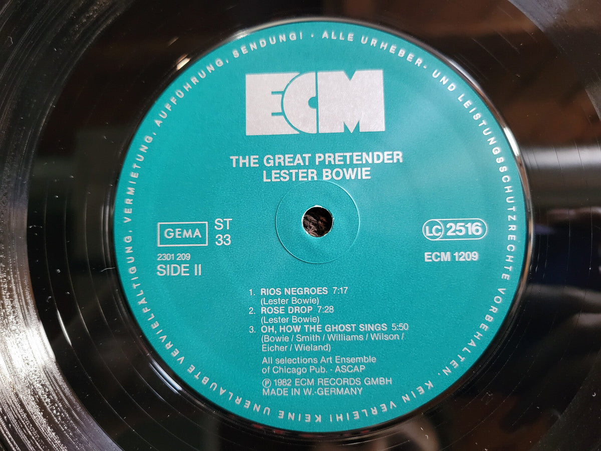 LESTER BOWIE THE GREAT PRETENDER IMPORT