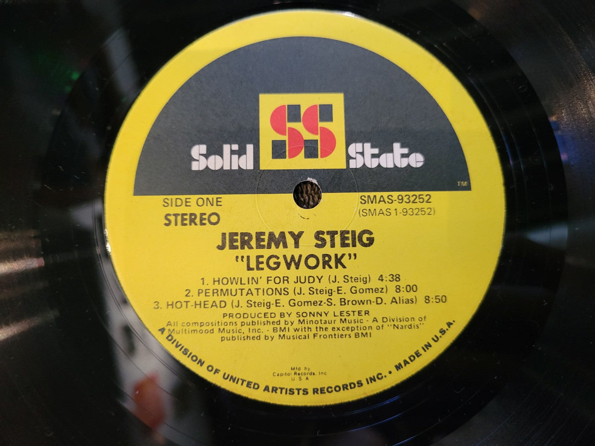 JEREMY STEIG LEGWORK YELLOW LABEL