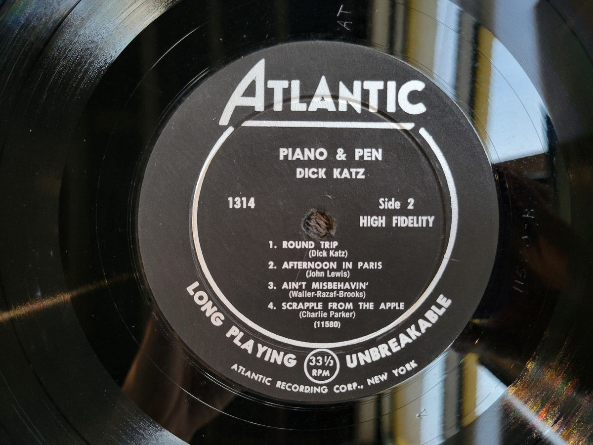 DICK KATZ PIANO & PEN ATLANTIC 1314