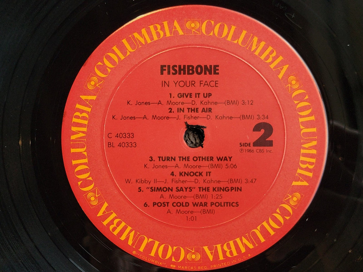 FISHBONE IN YOUR FACE