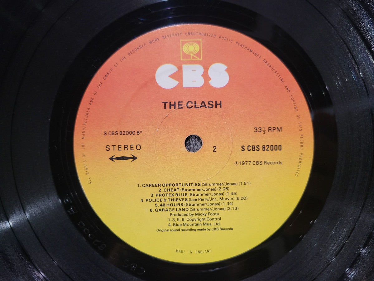 CLASH SELF TITLED S/T FIRST PRESS UK IMPORT