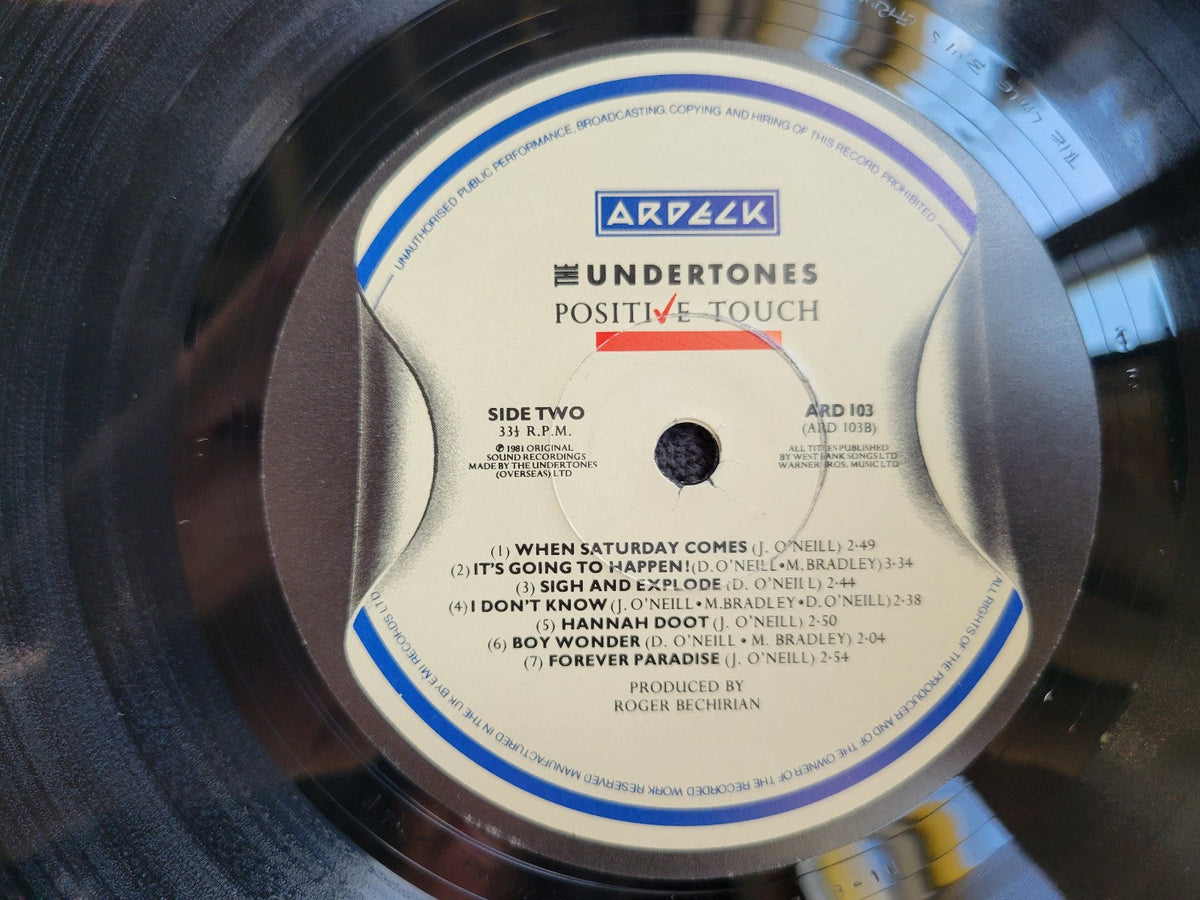 UNDERTONES POSTIVE TOUCH IRELAND IMPORT