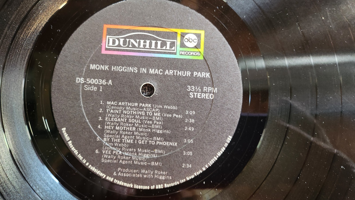 MONK HIGGINS IN MACARTHUR PARK