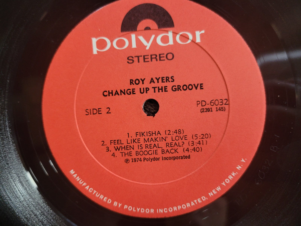 ROY AYERS UBIQUITY CHANGE UP THE GROOVE POLYDOR