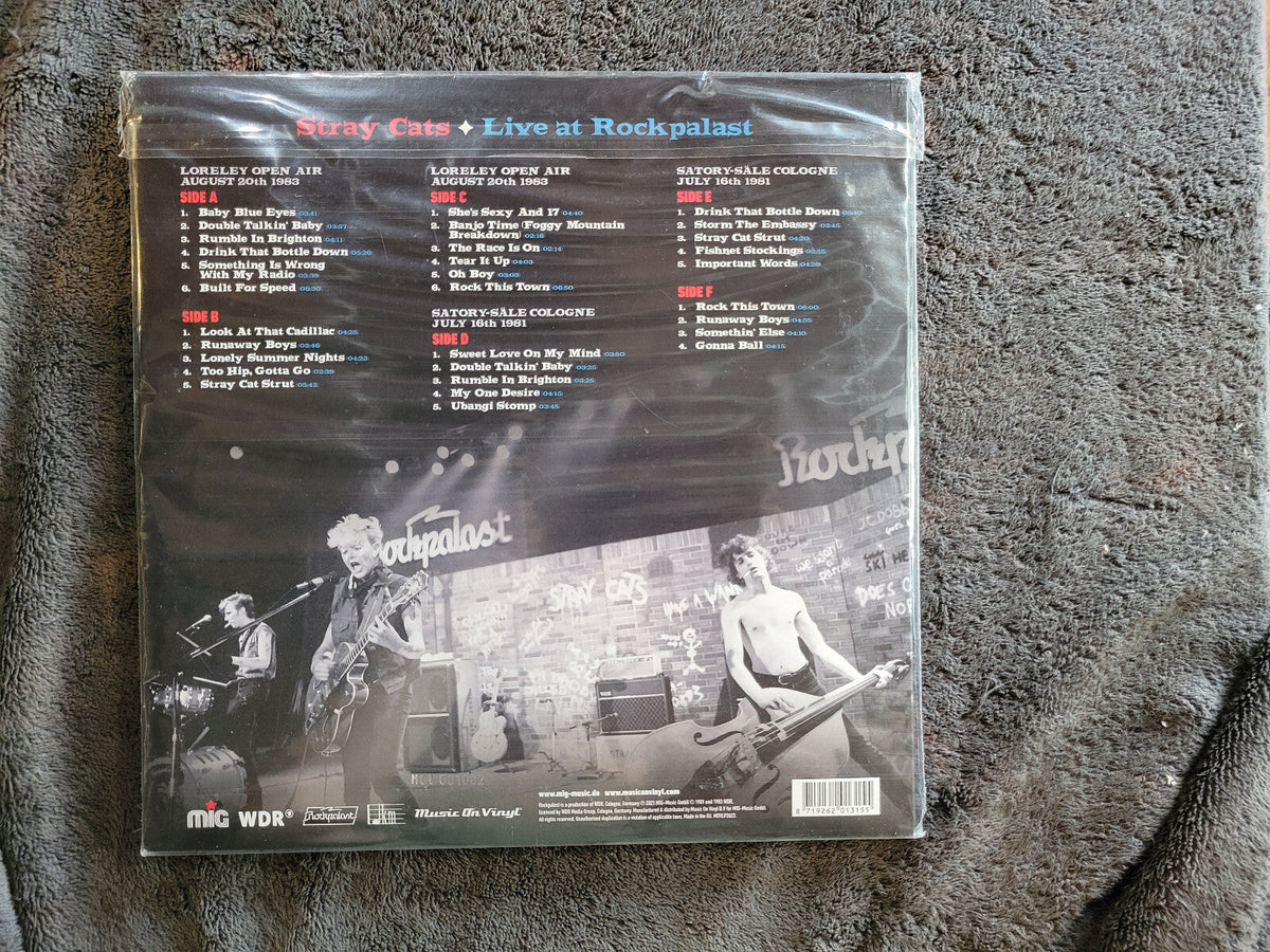 STRAY CATS LIVE AT ROCKPALAST NEW SEALED RSD BRIAN SETZER