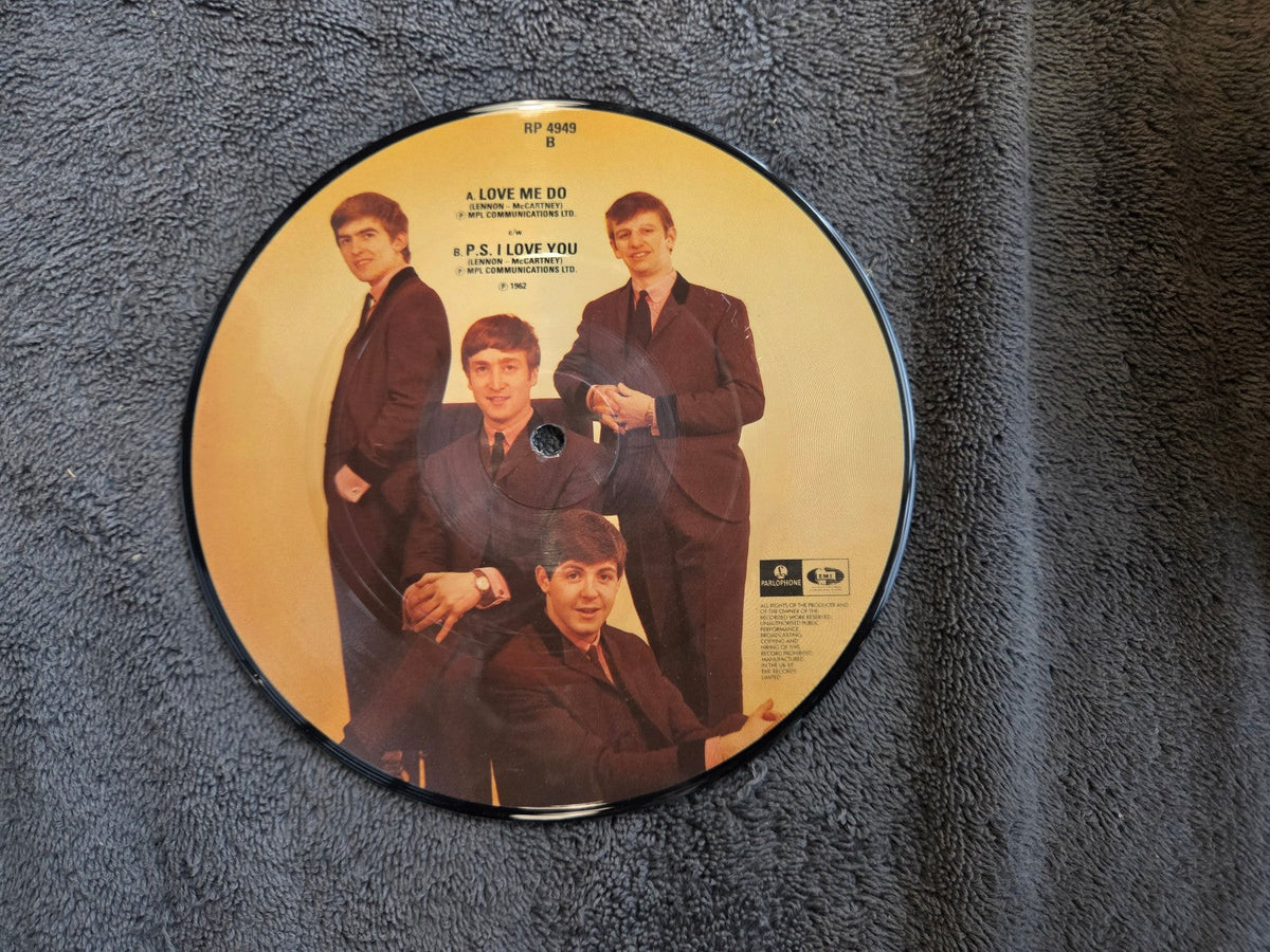 BEATLES LOVE ME DO PICTURE DISC IMPORT UK