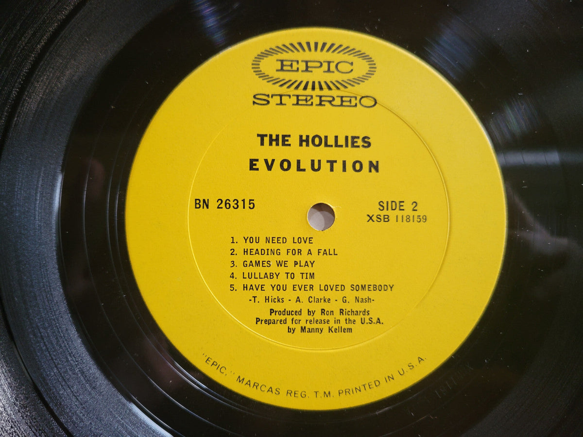 HOLLIES EVOLUTION STEREO