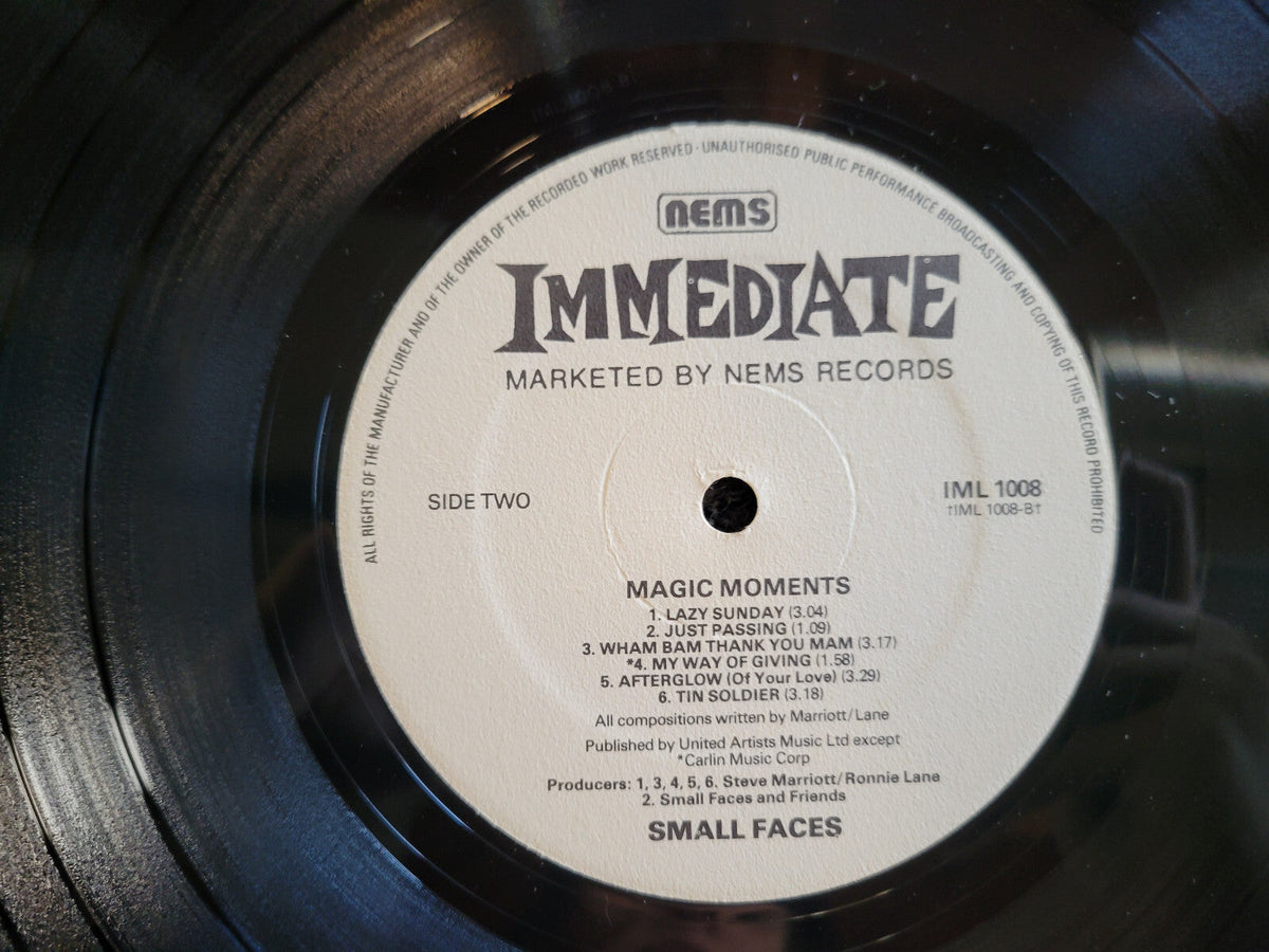 SMALL FACES MAGIC MOMENTS IMPORT HUMBLE PIE