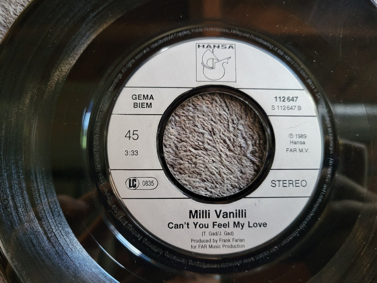 MILLI VANILLI GIRL IM GONNA MISS YOU 7" IMP