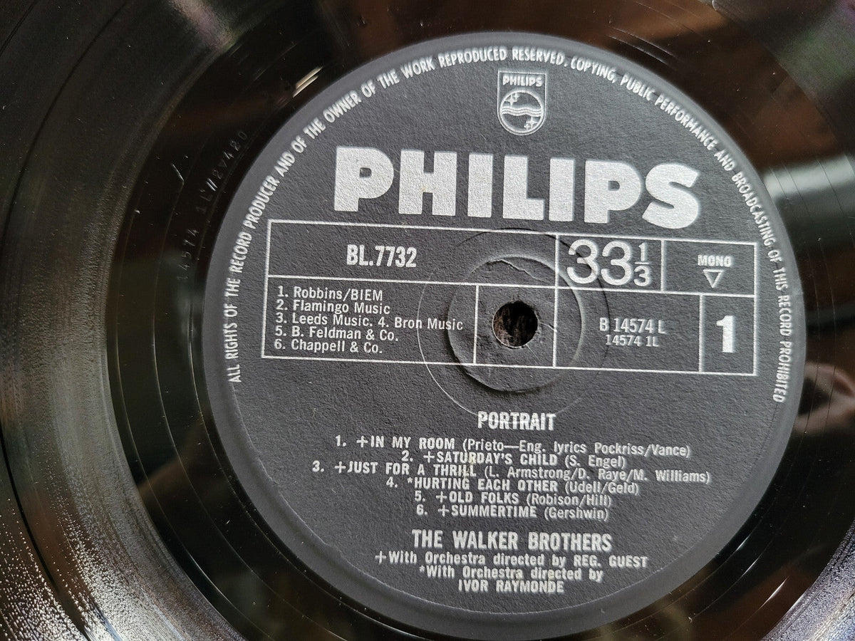 WALKER BROTHERS PORTRAIT UK IMPORT MONO SCOTT