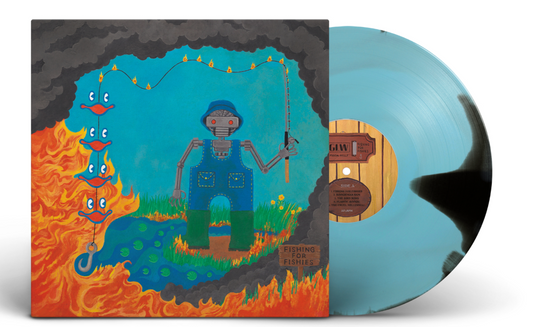 King Gizzard & the Lizard Wizard - Fishing for Fishies (Oil Spill Edition-Blue & Black)
