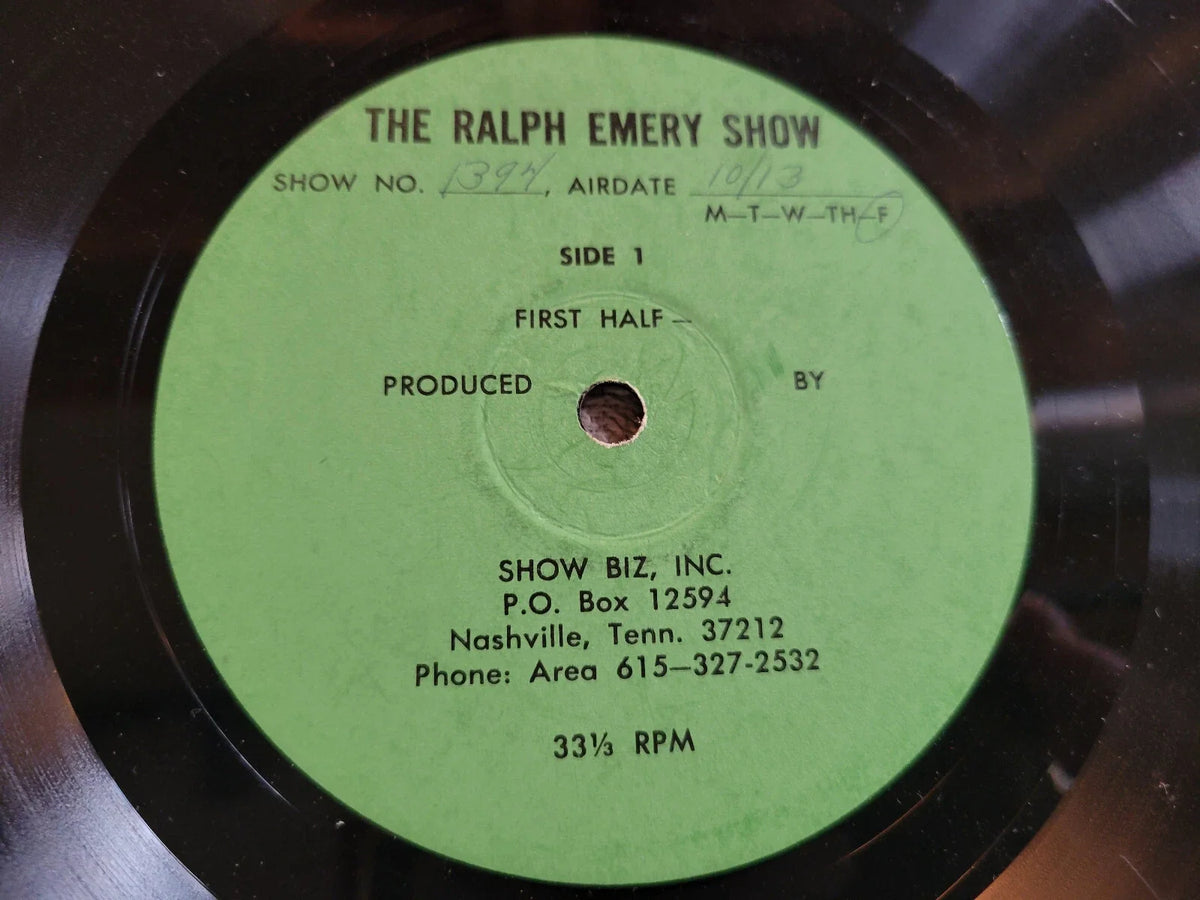 RALPH EMERY SHOW