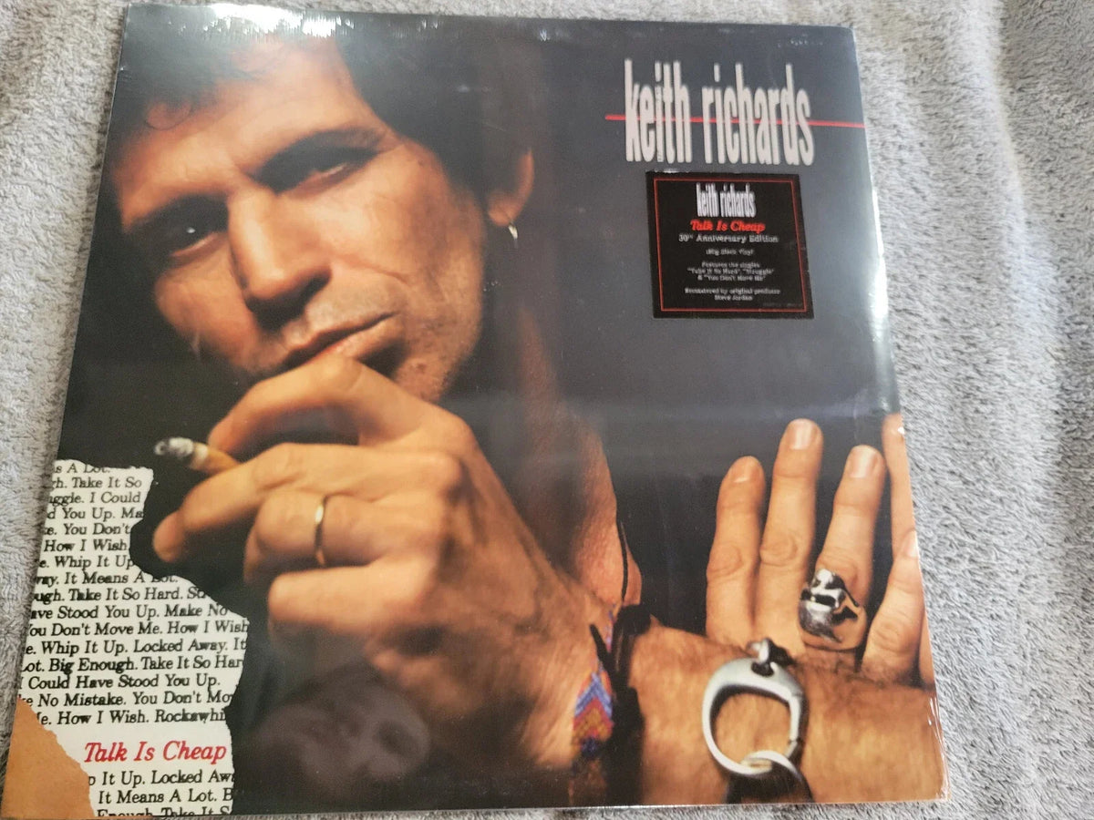 KEITH RICHARDS TALK IS CHEAP NEW