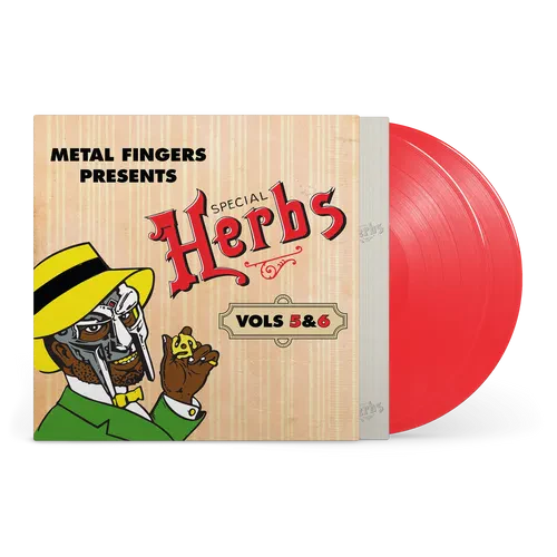 MF Doom – Metal Fingers presents Special Herbs Vol. 5 & 6 (2 x LP, Apple Red Vinyl)