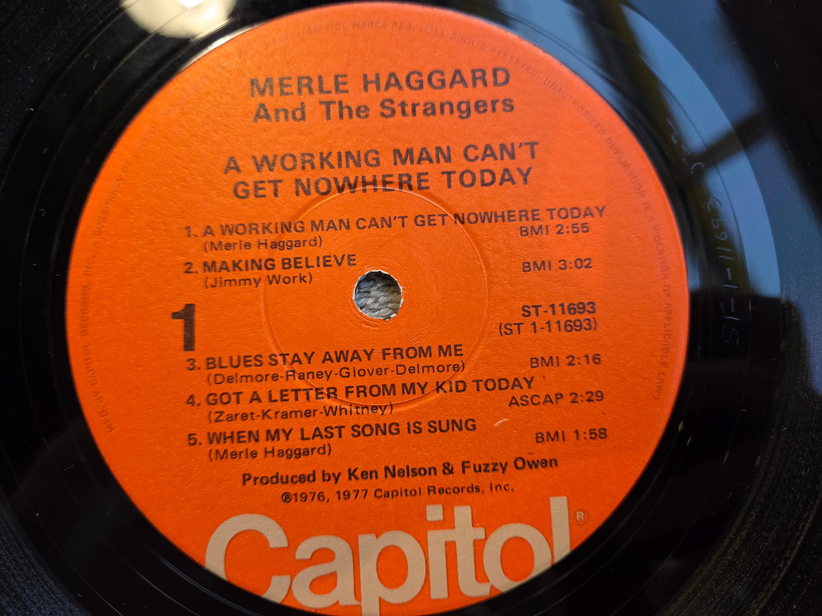 MERLE HAGGARD A WORKING MAN CANT