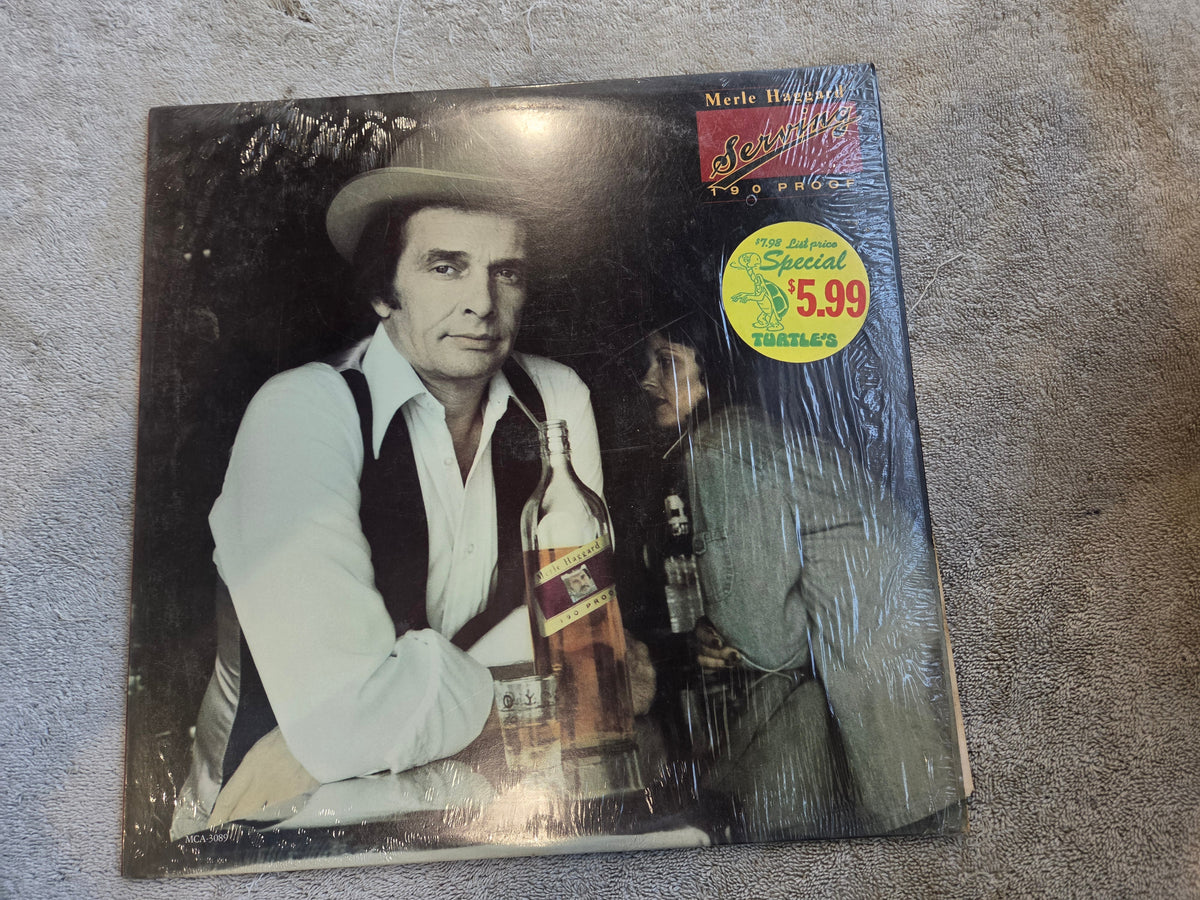 MERLE HAGGARD SERVING 190 PROOF