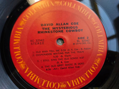 DAVID ALLAN COE THE MYSTERIOUS RHINESTONE COWBOY