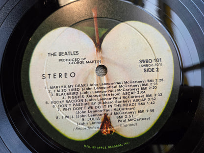 BEATLES WHITE ALBUM NUMBERED POSTER