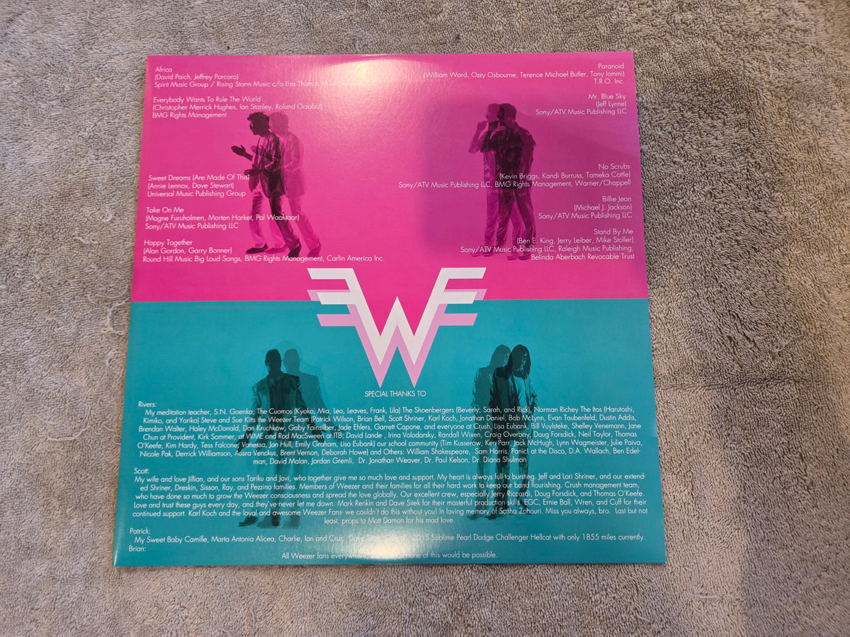 WEEZER TEAL ALBUM