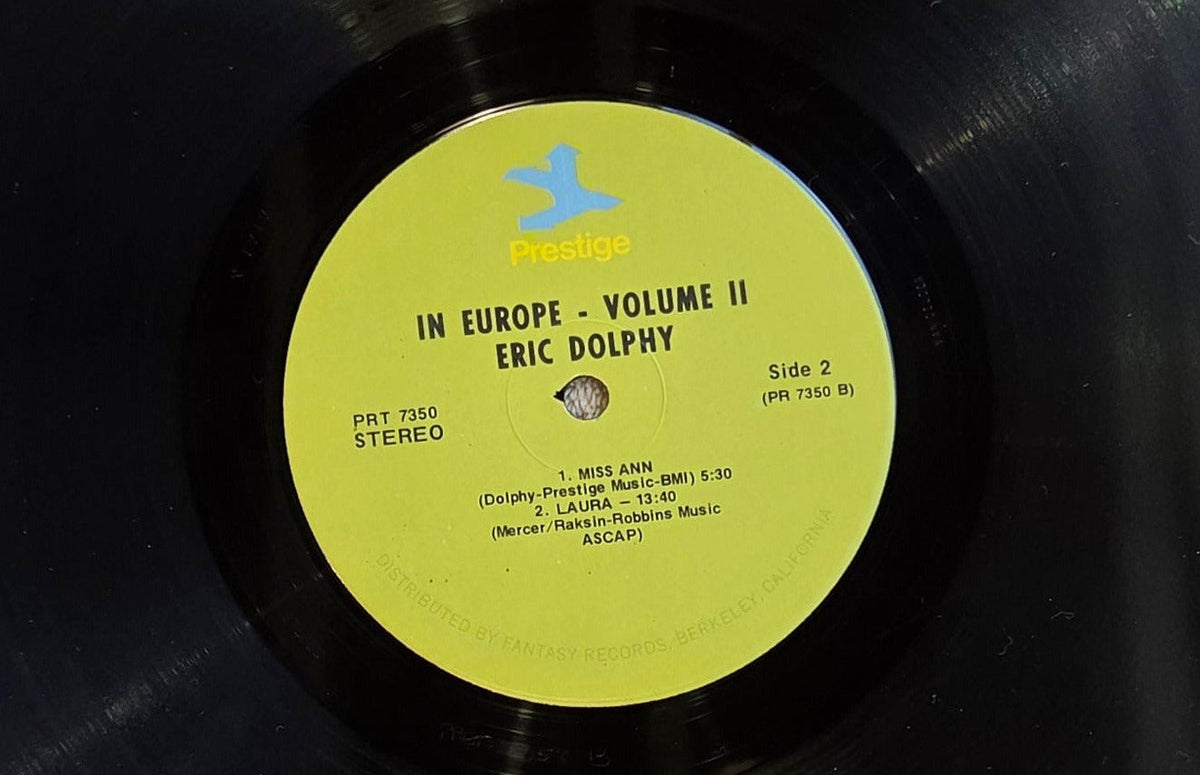 ERIC DOLPHY IN EUROPE VOL 2 RE RM STEREO