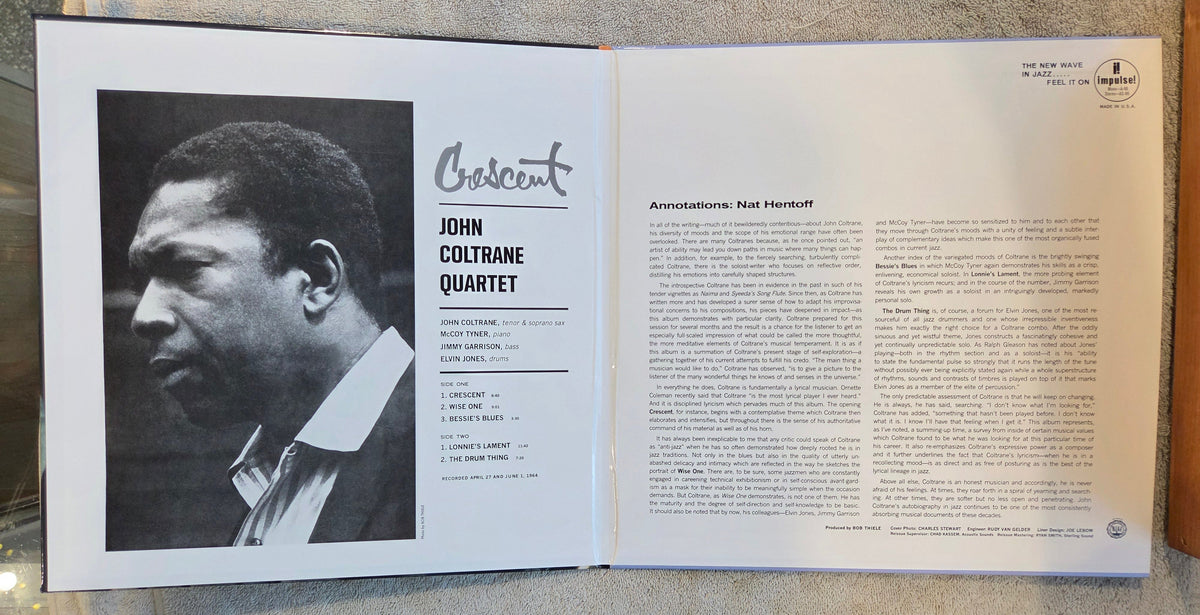 JOHN COLTRANE QUARTET CRESCENT 2022