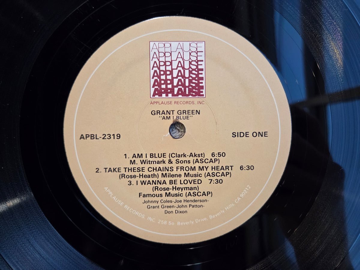 GRANT GREEN AM I BLUE 1981
