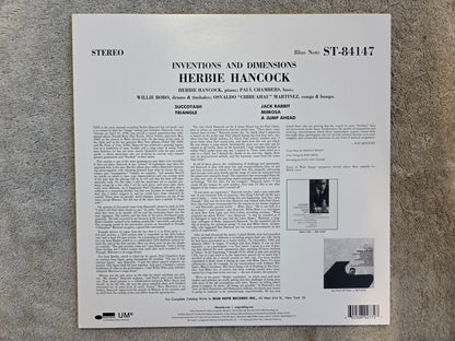 HERBIE HANCOCK INVENTIONS & DIMENSIONS 180G 2019