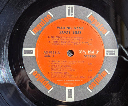 ZOOT SIMS I WISH I WERE TWINS