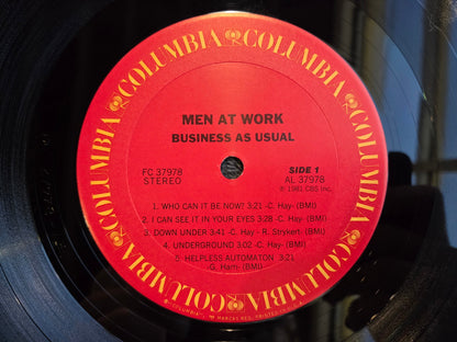 MEN AT WORK BUSINESS AS USUAL