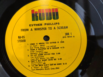 ESTHER PHILLIPS FROM A WHISPER TO A SCREAM