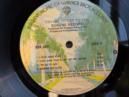 EUGENE RECORD TRYING TO GET TO YOU