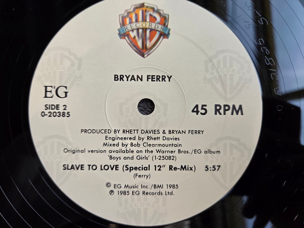 BRYAN FERRY DONT STOP THE DANCE 12"