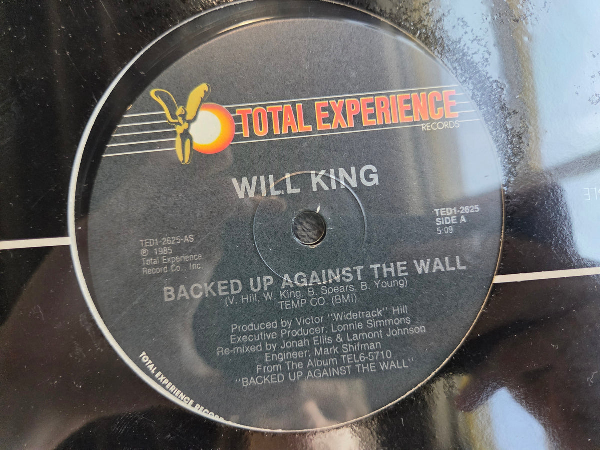WILL KING BACKED UP AGAINST THE WALL NEW 12"