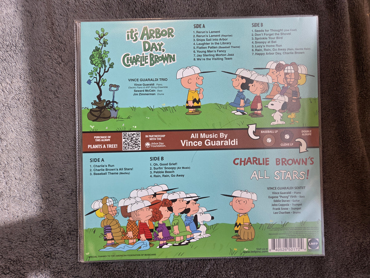 VINCE GUARALDI ITS ARBOR DAY CHARLIE BROWN RSD NEW