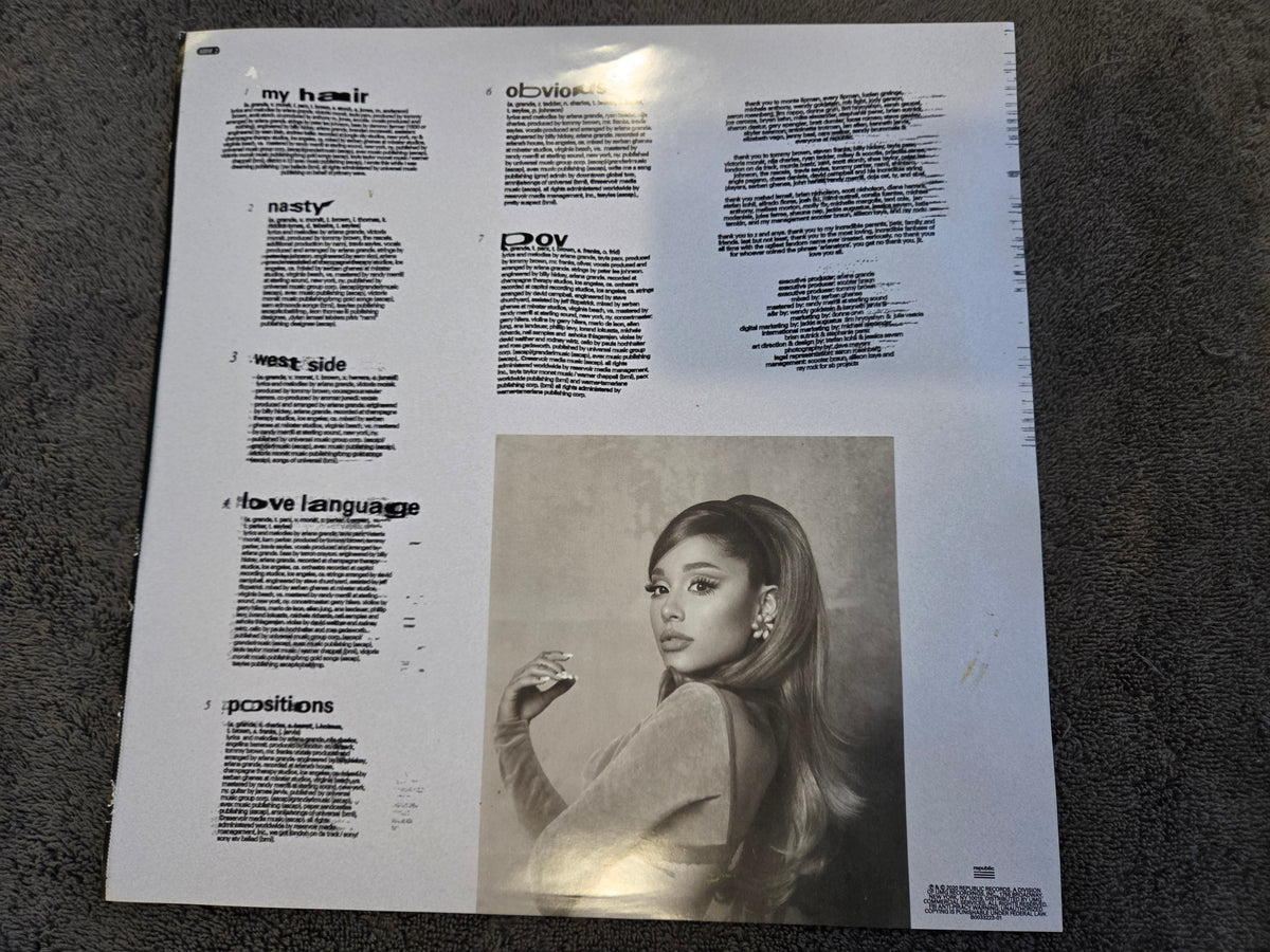 ARIANA GRANDE POSITIONS GREEN TRANSLUCENT