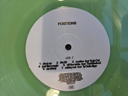 ARIANA GRANDE POSITIONS GREEN TRANSLUCENT