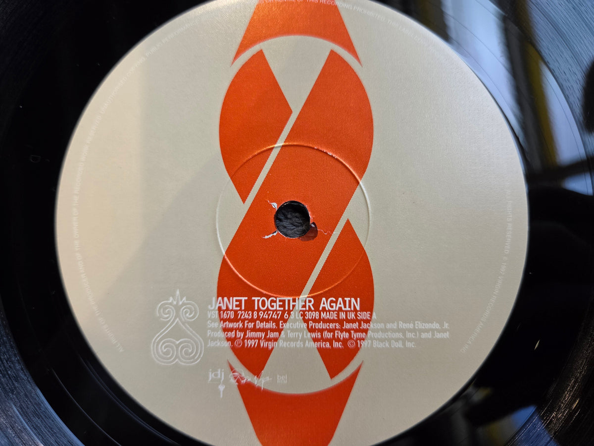 JANET JACKSON TOGETHER AGAIN 12" IMP UK