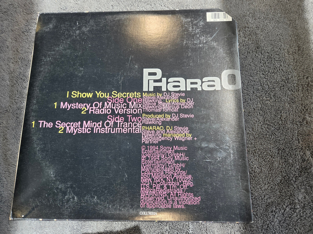 PHARAO I SHOW YOU SECRETS 12"